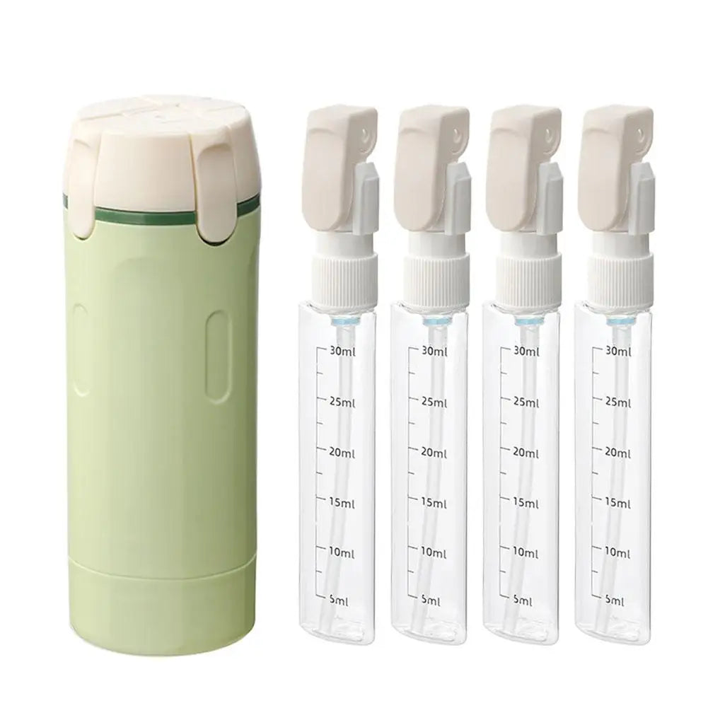 Travel Dispensing Storage Bottle (contains 4 inner bottles)