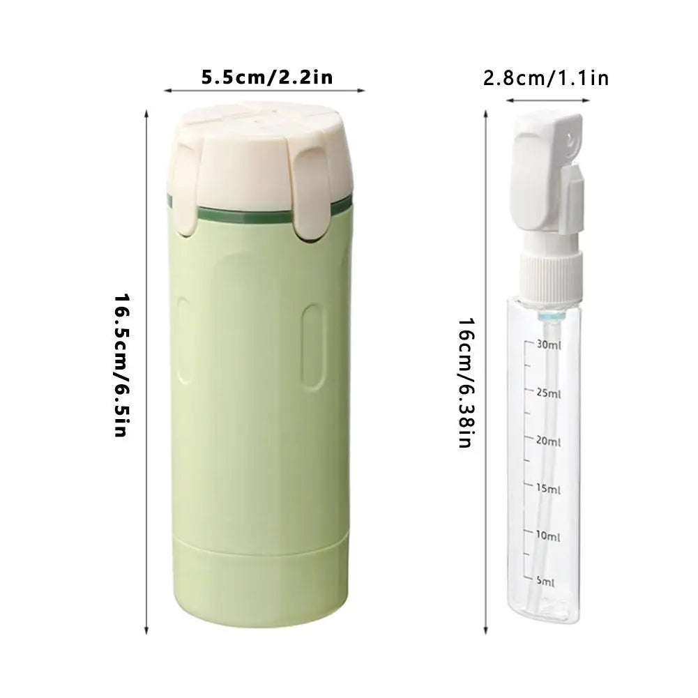 Travel Dispensing Storage Bottle (contains 4 inner bottles)